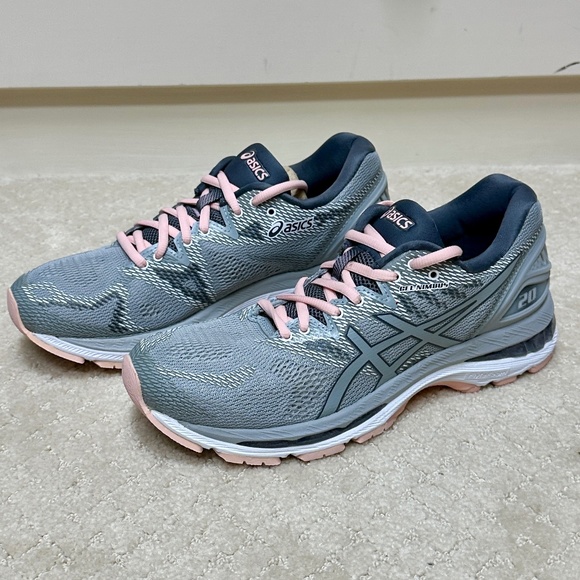Asics Women's Athletic Shoes - Gray and Pink - Picture 1 of 7